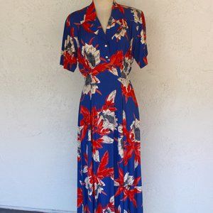 COPY - Karen Kane Vintage 90's Maxi Dress Size 8